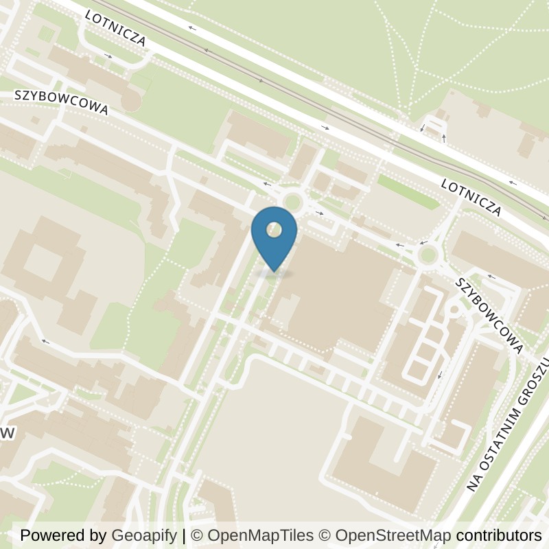 Map: location of Klub fitness i Siłownia Astra 24/7 I Well Fitness Wrocław in Wrocław