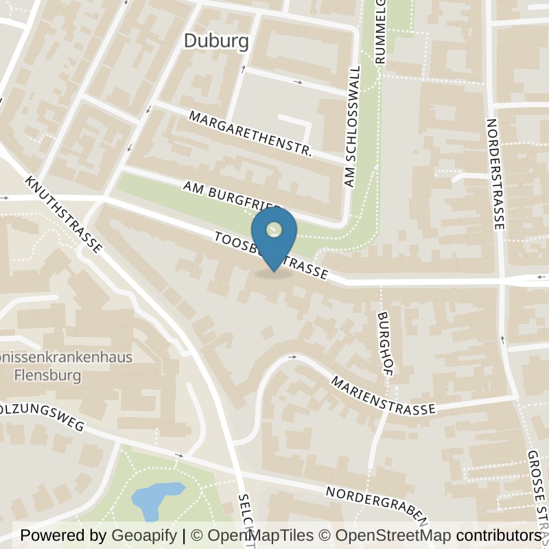 Map: location of wellyou Flensburg in Flensburg