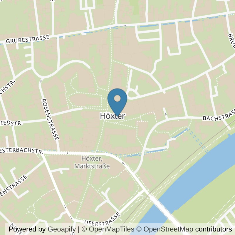 Map: location of wellyou Höxter in Höxter
