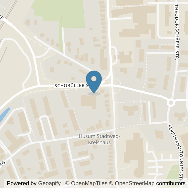 Map: location of wellyou Husum in Husum
