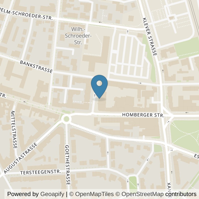 Map: location of wellyou Moers in Moers