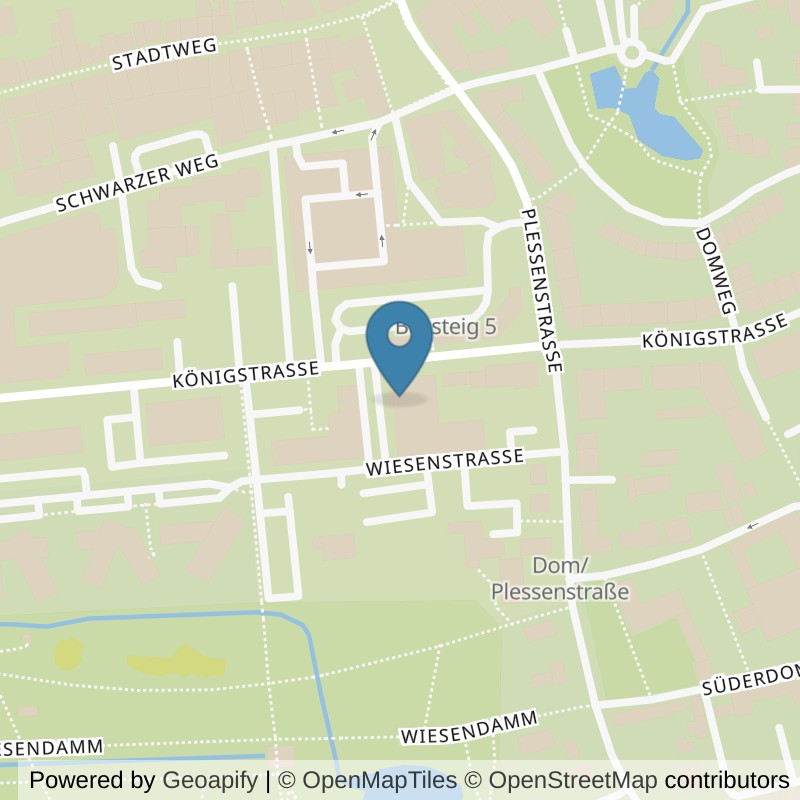 Map: location of wellyou Schleswig in Schleswig