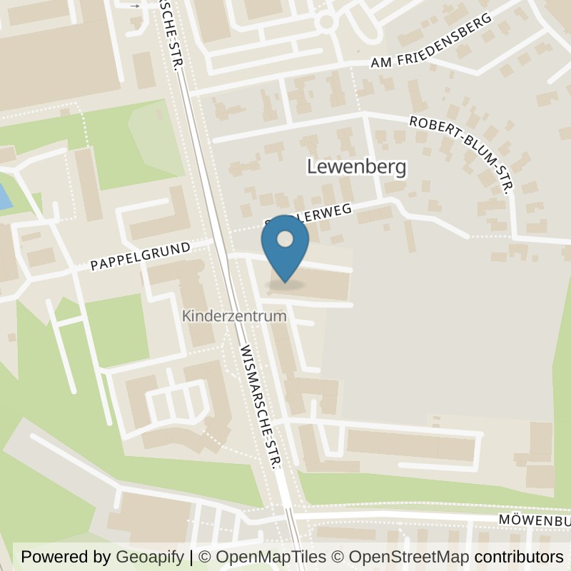 Map: location of wellyou Schwerin in Schwerin