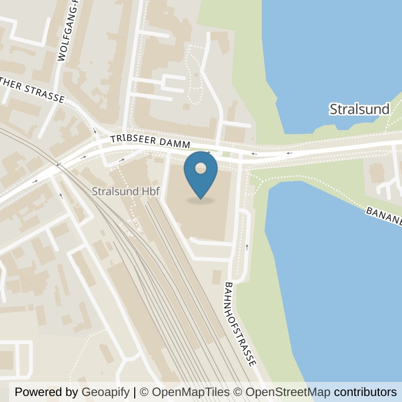 Map: location of wellyou Stralsund in Stralsund