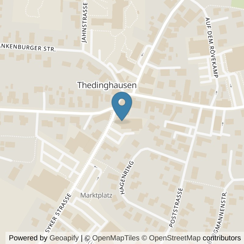 Map: location of wellyou Thedinghausen in Thedinghausen