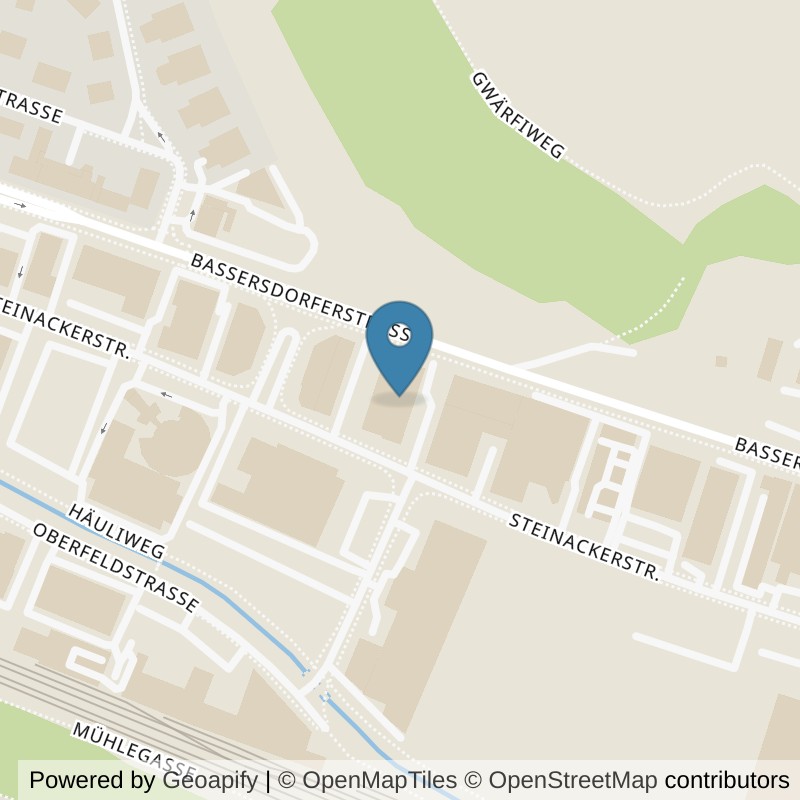 Map: location of WONDERSHAPE in Kloten
