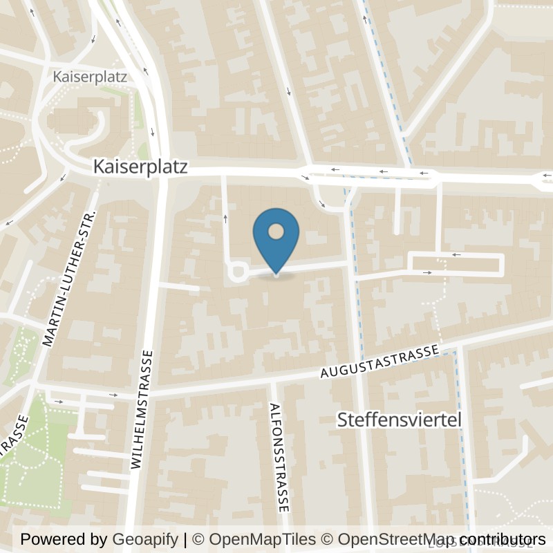 Map: location of World of Fitness WOF 1 – Aachen-Zentrum in Aachen