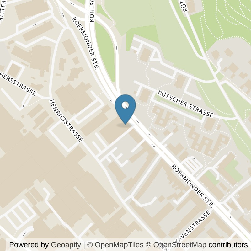 Map: location of World of Fitness WOF 3 – Aachen-West in Aachen