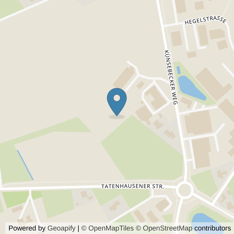 Map: location of Xsports Fitness Halle (Westfalen) in Halle (Westfalen)