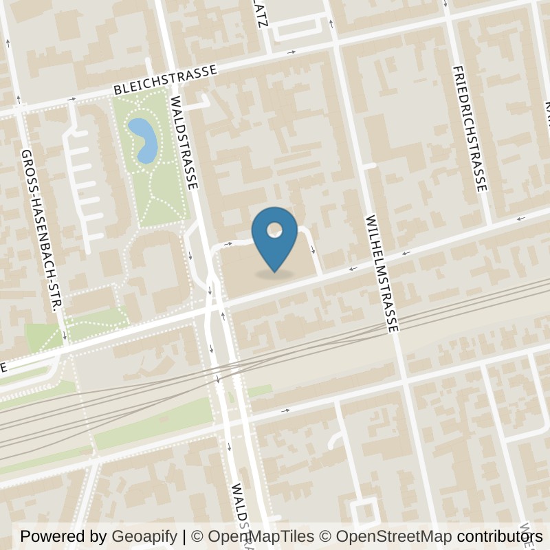 Map: location of XTRAFIT Offenbach-Zentrum in Offenbach am Main