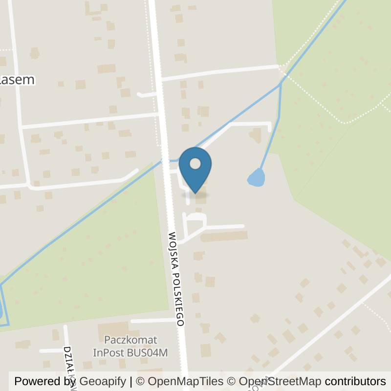 Map: location of Xtreme Fitness Busko in Busko-Zdrój