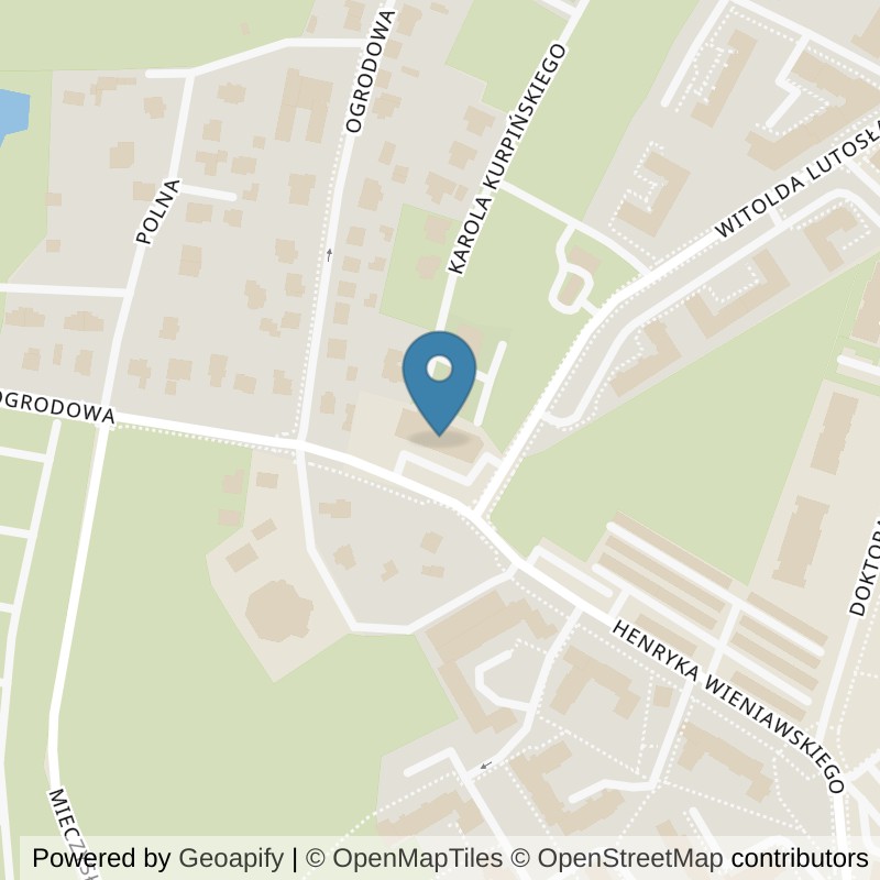 Map: location of Xtreme Fitness Chełm in Chełm
