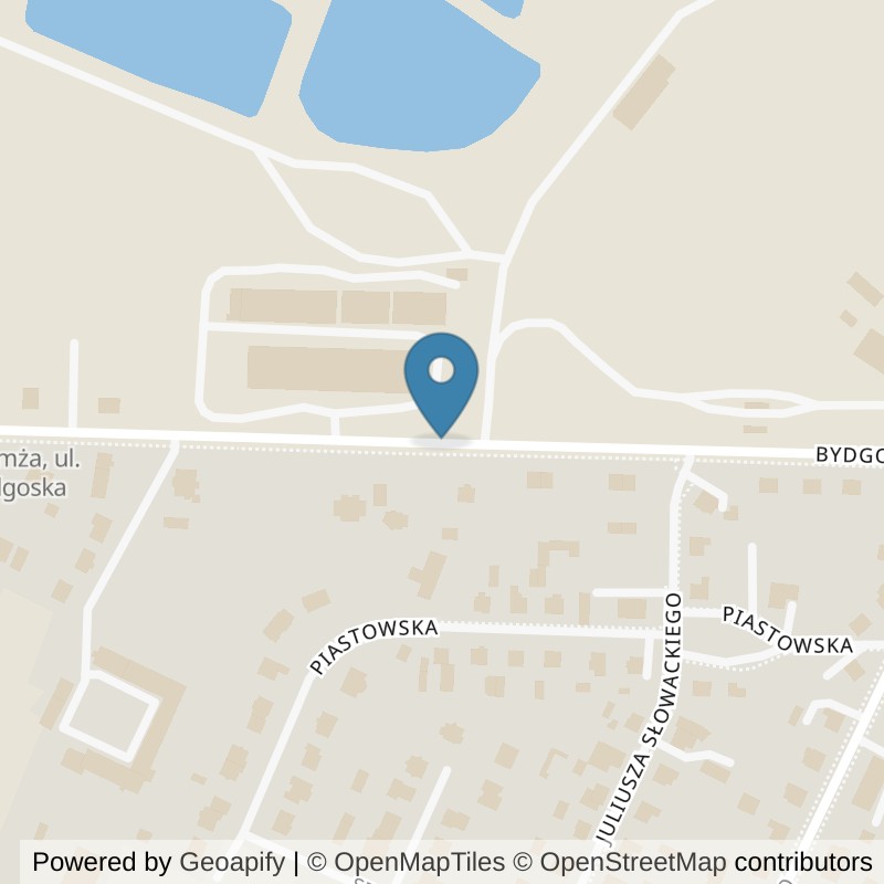 Map: location of Xtreme Fitness Chełmża in Chełmża