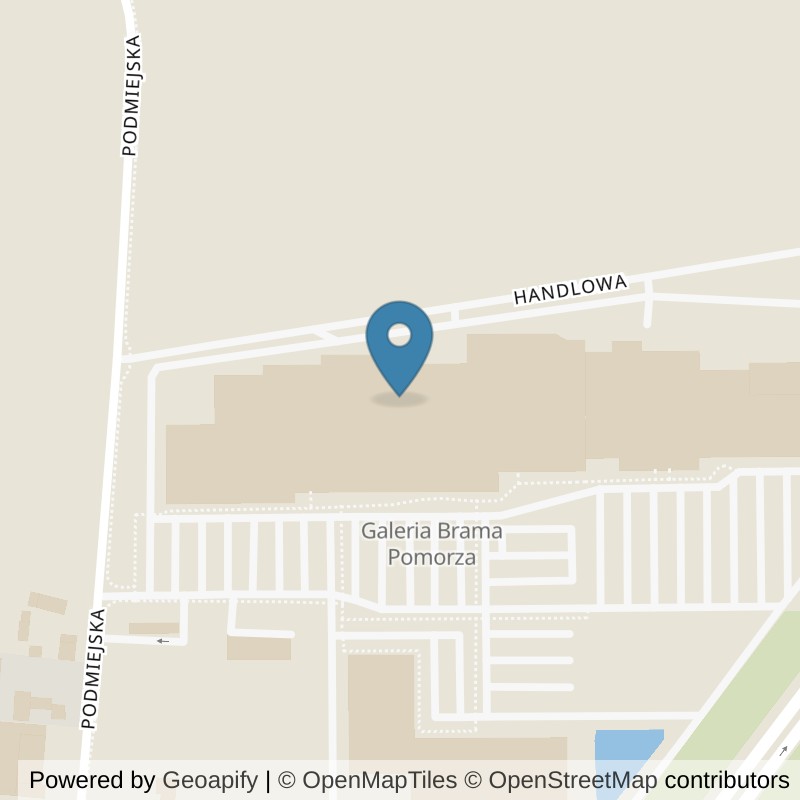 Map: location of Xtreme Fitness Chojnice in Chojnice