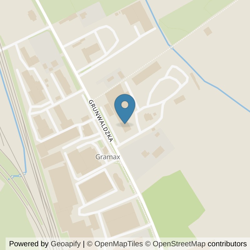 Map: location of Xtreme Fitness Działdowo in Działdowo