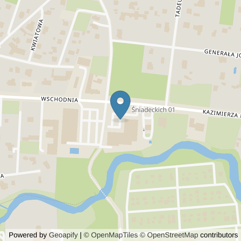 Map: location of Xtreme Fitness Konstancin-Jeziorna in Konstancin-Jeziorna