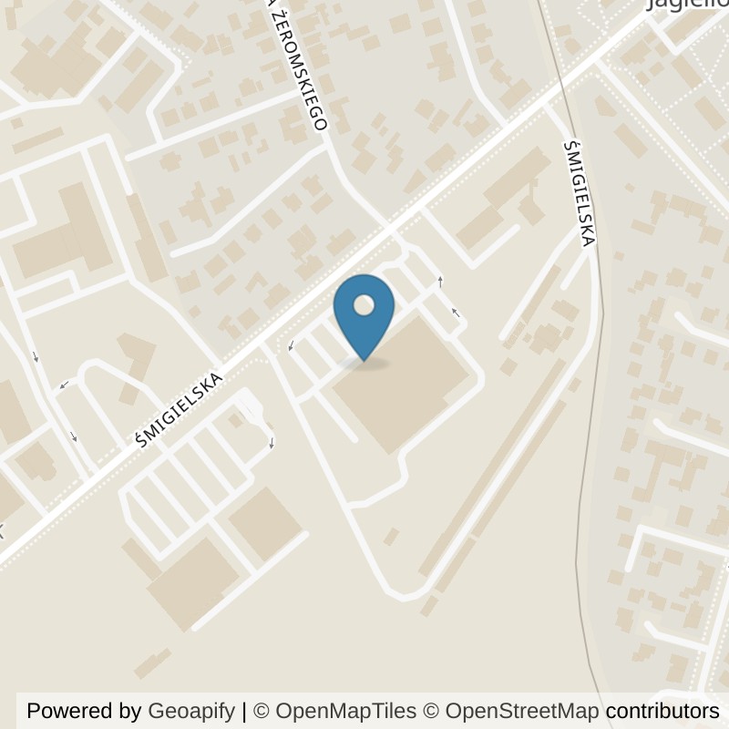 Map: location of Xtreme Fitness Kościan in Kościan