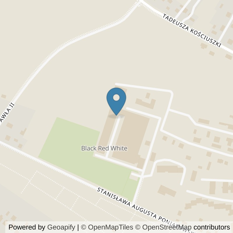 Map: location of Xtreme Fitness Krasnystaw in Krasnystaw