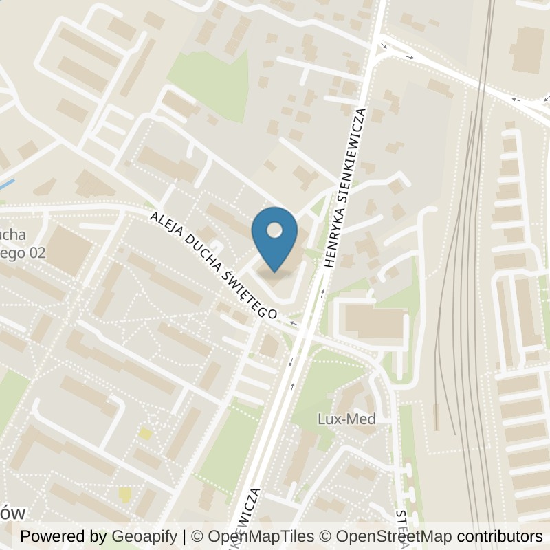 Map: location of Xtreme Fitness Mielec in Mielec