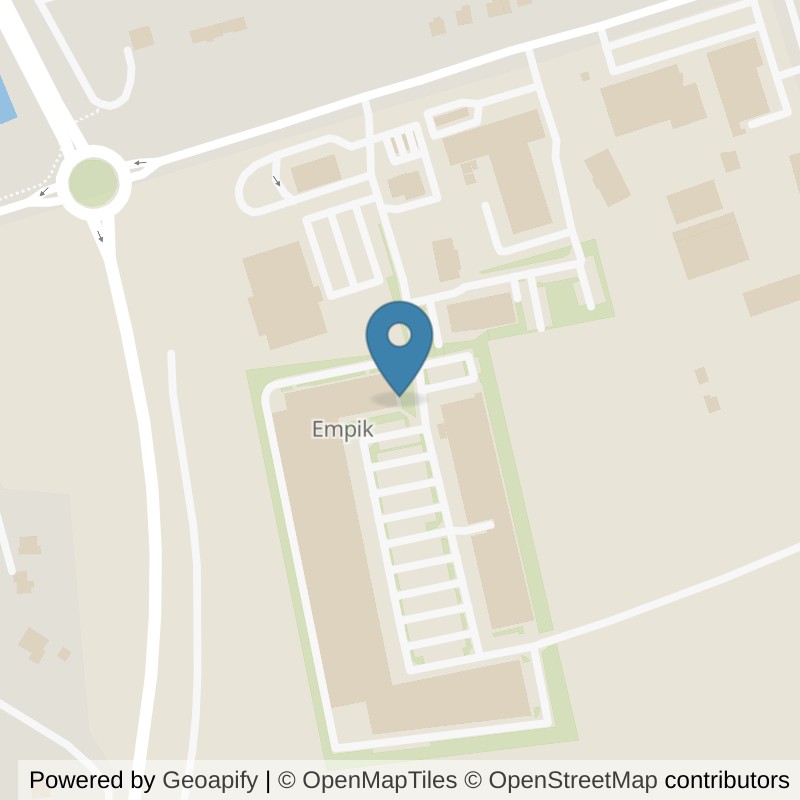 Map: location of Xtreme Fitness Mrągowo in Mrągowo