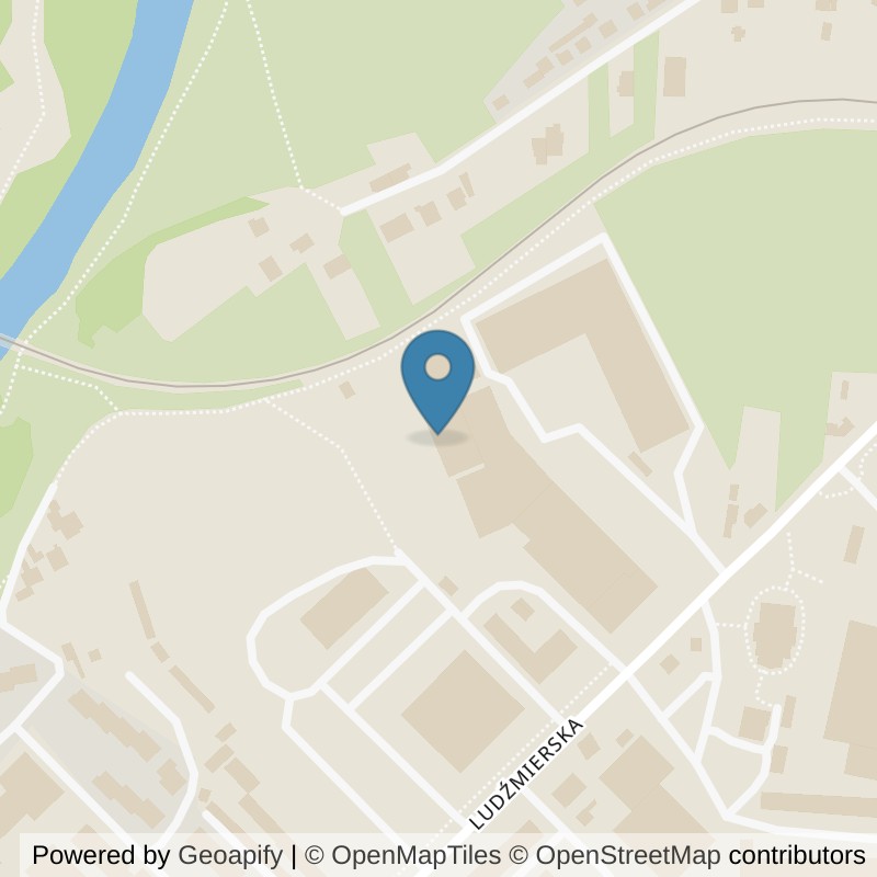 Map: location of Xtreme Fitness Nowy Targ in Nowy Targ