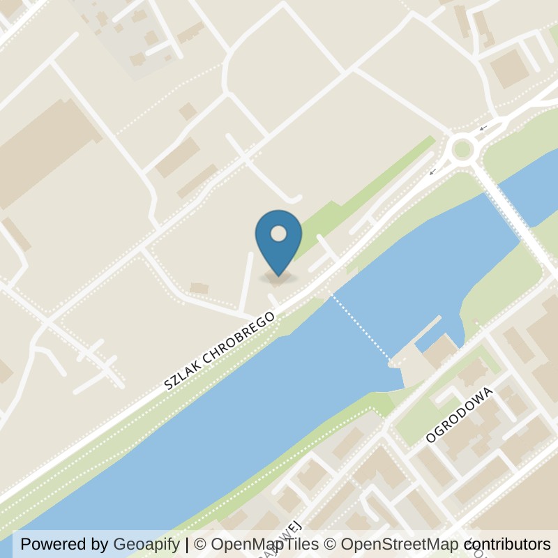 Map: location of Xtreme Fitness Nysa FSD in Nysa