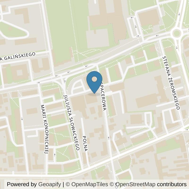 Map: location of Xtreme Fitness Opoczno in Opoczno