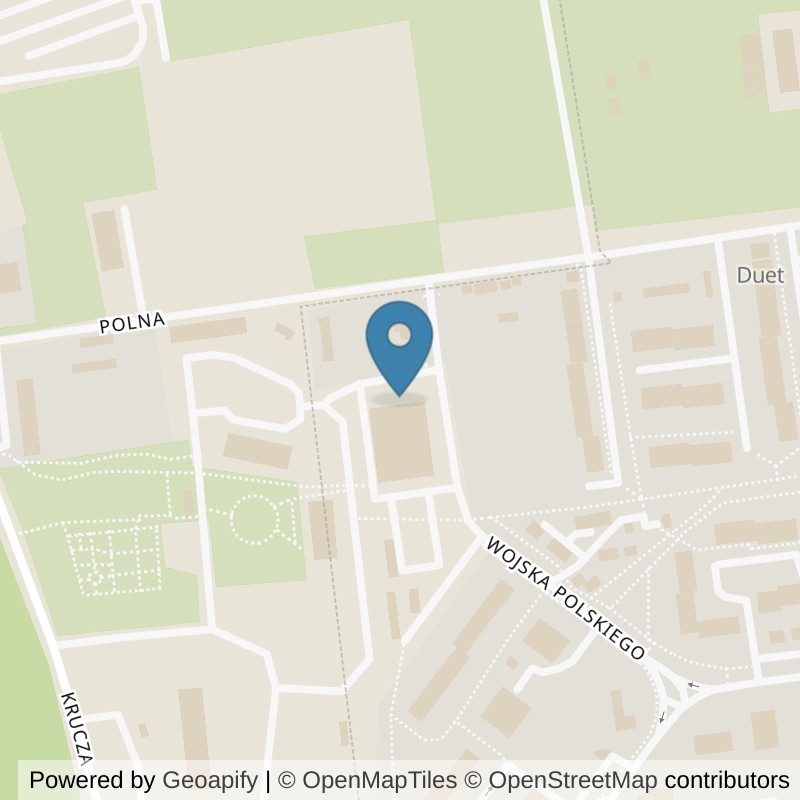 Map: location of Xtreme Fitness Pawłowice in Pawłowice