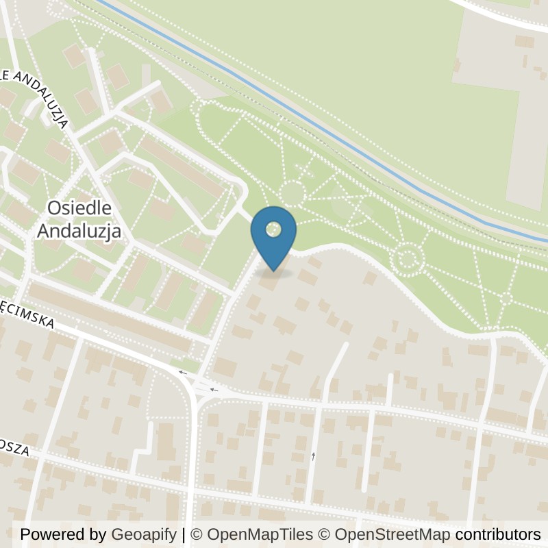 Map: location of Xtreme Fitness Piekary Śląskie in Piekary Śląskie