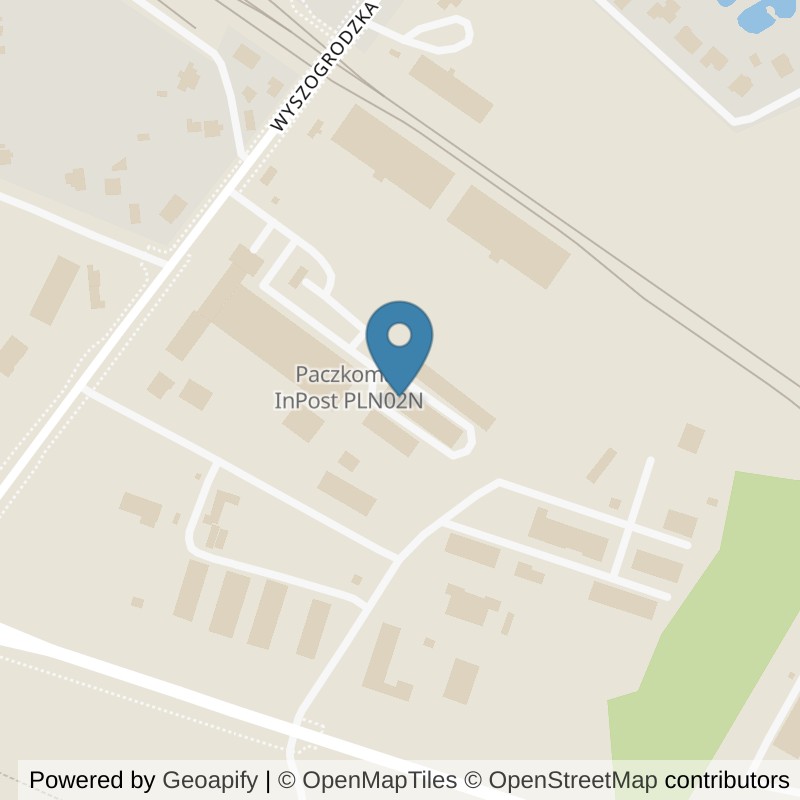 Map: location of Xtreme Fitness Płońsk in Płońsk