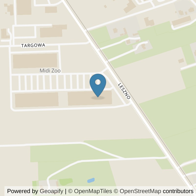 Map: location of Xtreme Fitness Przasnysz in Przasnysz