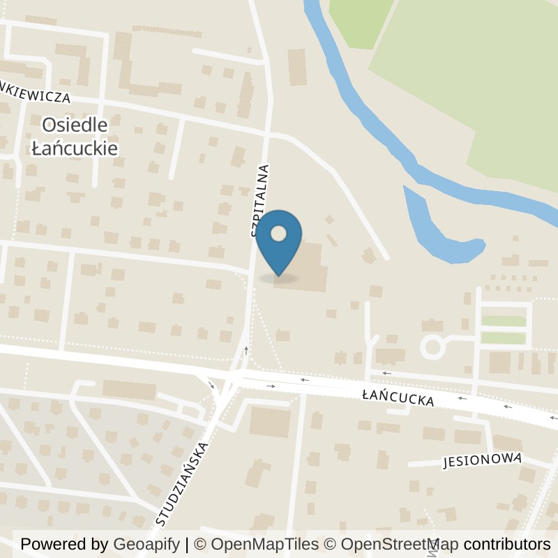 Map: location of Xtreme Fitness Przeworsk in Przeworsk