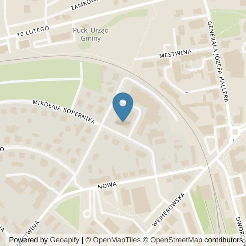 Map: location of Xtreme Fitness Puck in Puck