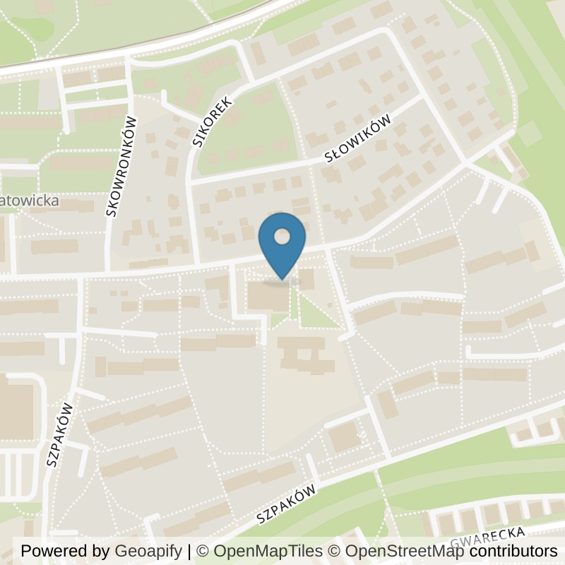 Map: location of Xtreme Fitness Ruda Sląska in Ruda Śląska
