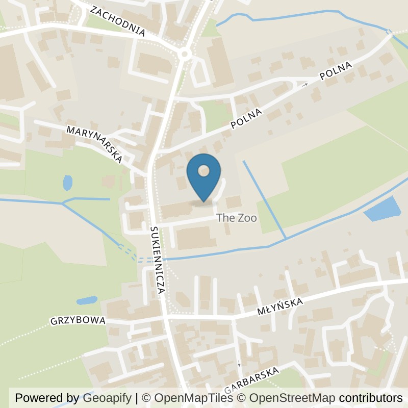 Map: location of Xtreme Fitness Świebodzin in Świebodzin