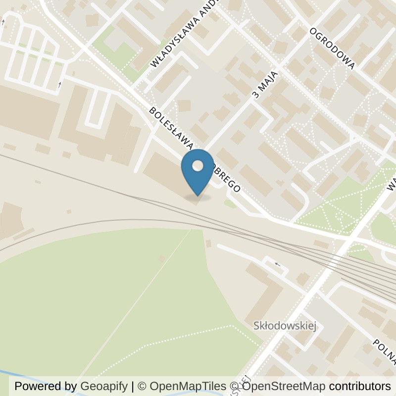 Map: location of Xtreme Fitness Szczytno in Szczytno