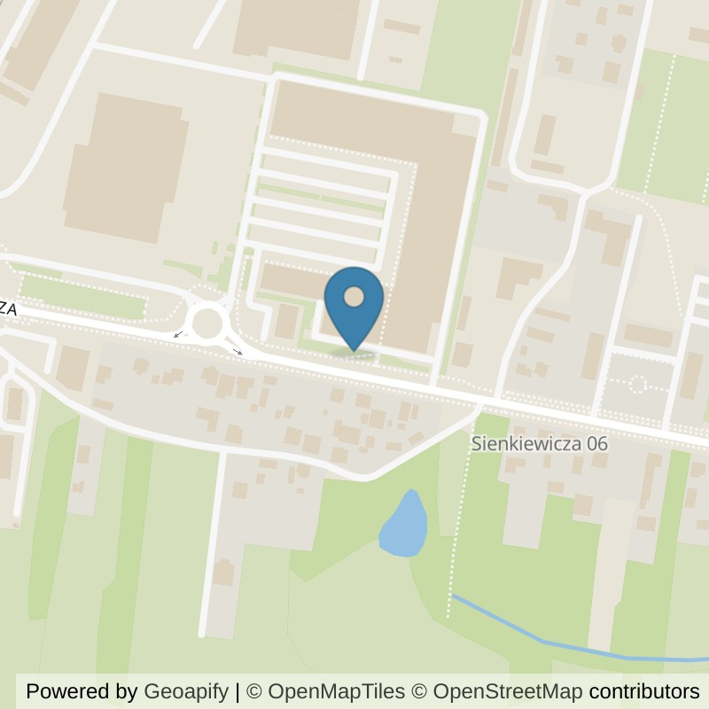 Map: location of Xtreme Fitness Tarnobrzeg N-Park in Tarnobrzeg