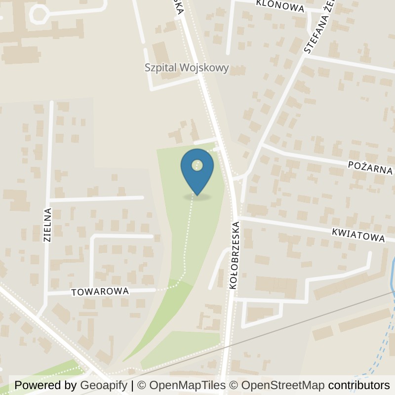 Map: location of Xtreme Fitness Wałcz in Wałcz
