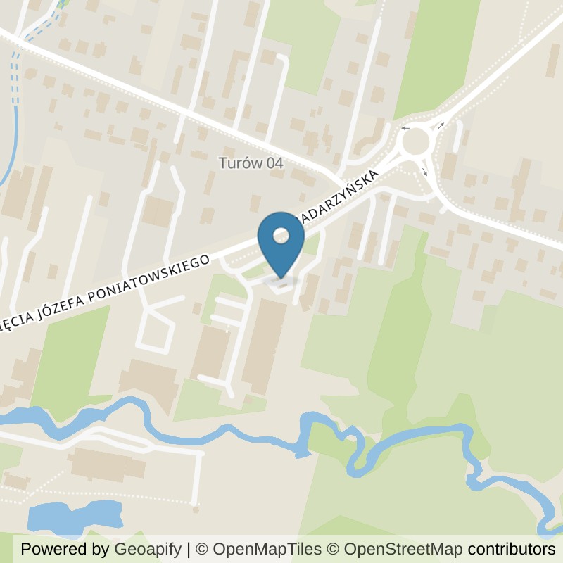 Map: location of Xtreme Fitness Zielonka in Zielonka