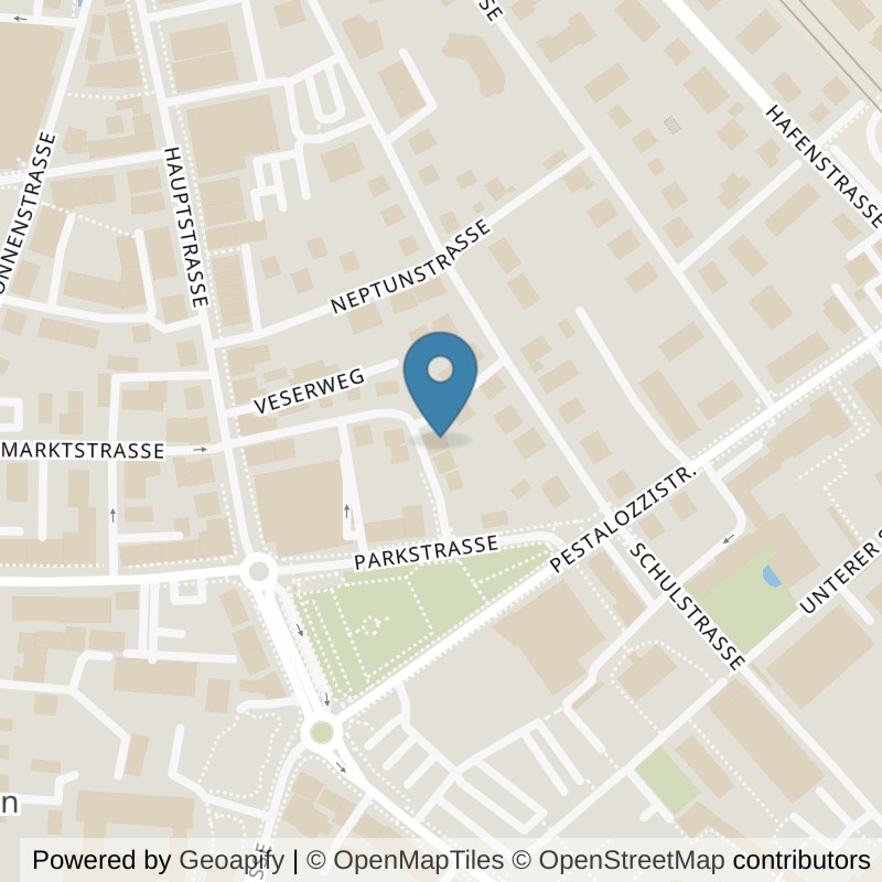 Map: location of YoungGo MoveCenter in Kreuzlingen